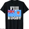 Fiji Rugby T-Shirt Flag Pride Rugby Fan T-Shirt MLB