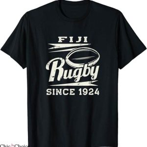 Fiji Rugby T-Shirt Vintage Fiji Rugby Since 1924 T-Shirt MLB