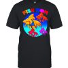 Fish Mom Japanese Ryukin Goldfish Aquarium T-shirt