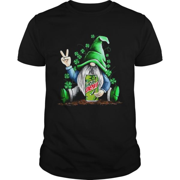 Gnome hug Mtn Dew Irish St Patricks day shirt