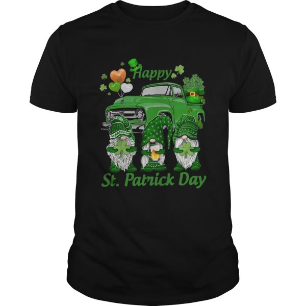 Gnomes Happy St Patricks Day shirt