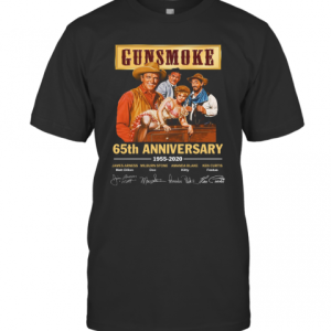 Gunsmoke 65Th Anniversary 1955 2020 Signature T-Shirt