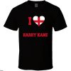 Harry Kane England T-Shirt I Heart Harry Kane T-Shirt NFL