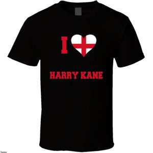 Harry Kane England T-Shirt I Heart Harry Kane T-Shirt NFL