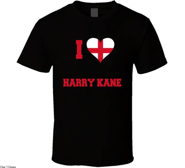 Harry Kane England T-Shirt I Heart Harry Kane T-Shirt NFL