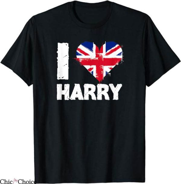 Harry Kane England T-Shirt I Love Harry T-Shirt NFL