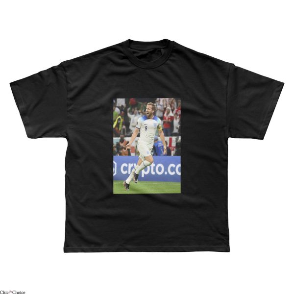 Harry Kane England T-Shirt Special Moment T-Shirt NFL