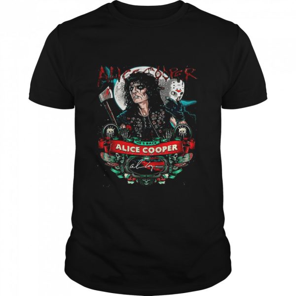 He’s Back Alice Cooper Shirt