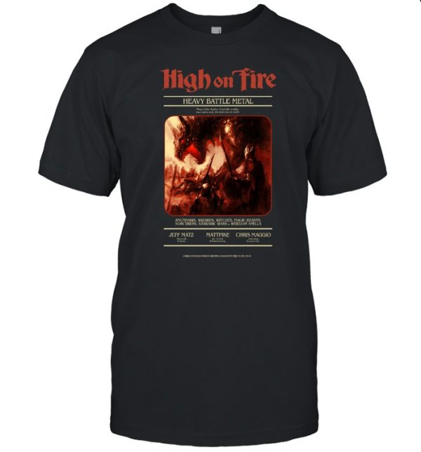 High On Fire Merch