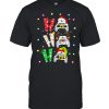 Ho Ho Ho Jeeps Santa Reindeer Elf Merry Christmas Light shirt