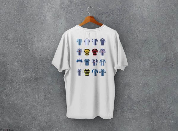 Huddersfield Town T-Shirt Classic Kits Football Sports