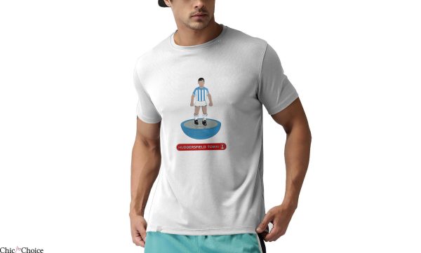 Huddersfield Town T-Shirt Legends Subbuteo Style Sports