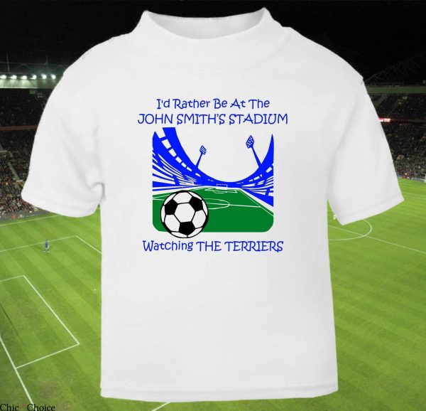 Huddersfield Town T-Shirt Supporter Football Sports Soccer