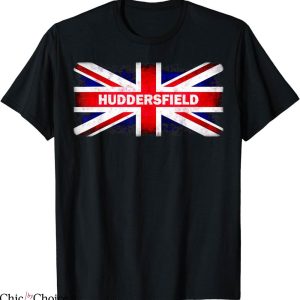 Huddersfield Town T-Shirt Uk British Flag Sports Soccer