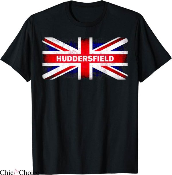 Huddersfield Town T-Shirt Uk British Flag Sports Soccer