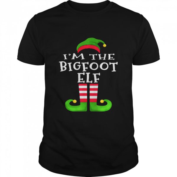 I’m The Bigfoot Elf Merry Christmas Shirt