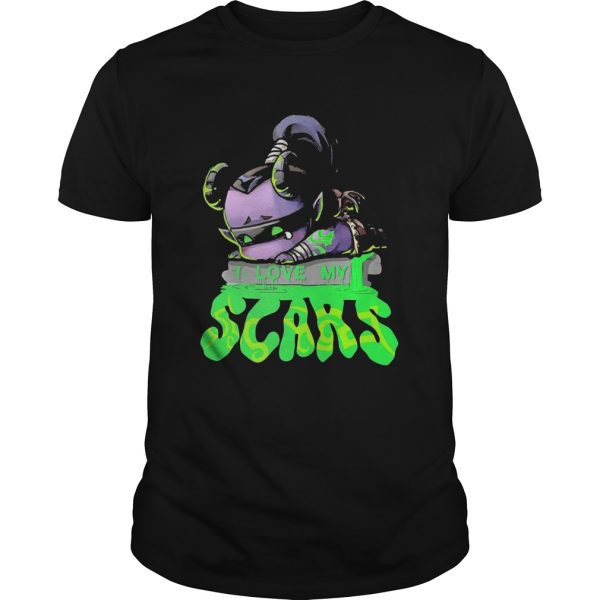 Illidan Stormrage chibi I love my scars shirt