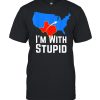 I’m with Stupid I Love Texas for Texans Texas Pride Shirt