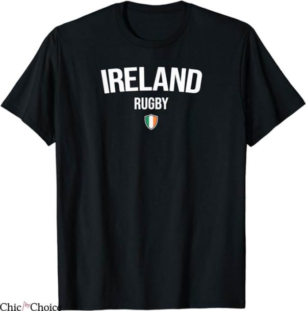 Ireland Rugby T-Shirt Ireland Supporter Rugby Fan TShirt MLB