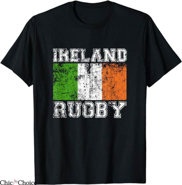 Ireland Rugby T-Shirt Irish Flag Tee Shirt MLB