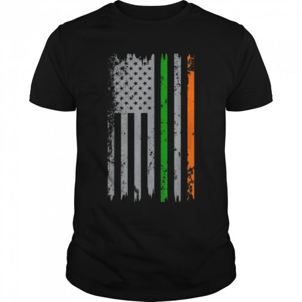 Irish American Flag Ireland Flag ST PATRICKS DAY Lucky T-Shirt