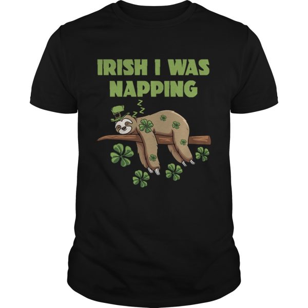 Irish I Was Napping shirt