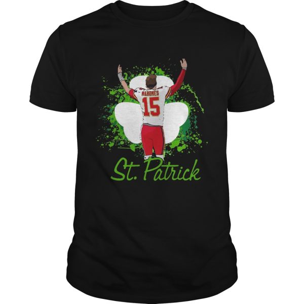 Irish Mahomes St Patrick shirt