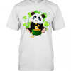Irish Shamrock Leprechaun Panda St Patricks Day T-Shirt