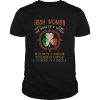 Irish woman the suol of a witch the fire of a lioness shirt