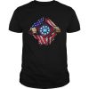 Iron Man Arc Reactor American Flag shirt