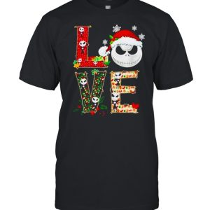 Jack Skellington Santa Love shirt