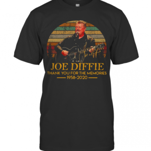 Joe Diffie Thank You For The Memories 1958 2020 Vintage T-Shirt