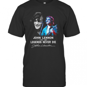 John Lennon 1940 2080 Legends Never Die Signature T-Shirt