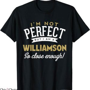 Leah Williamson T-Shirt I Am Not Pefect T-Shirt NFL