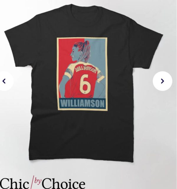 Leah Williamson T-Shirt Number 6 Tee Shirt NFL