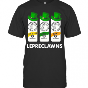 Lepreclawns Pot Gold Shamrock Lucky St. Patrick Day T-Shirt