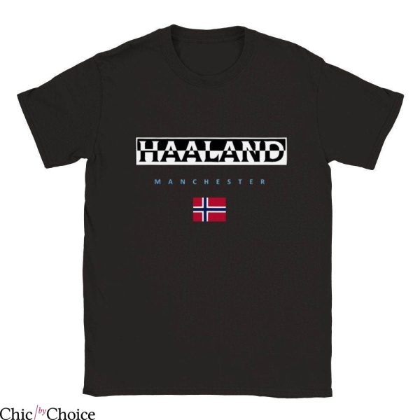 Man City Haaland T-Shirt Celebrate The Goal Machine