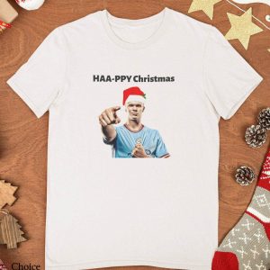 Man City Haaland T-Shirt Erling MC FC For Football Lover