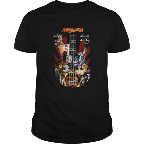 Marillion Guitar Signatures shirt