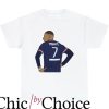 Mbappe Football T-Shirt Kylian Mbappe Back-To World Cup