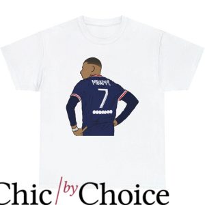 Mbappe Football T-Shirt Kylian Mbappe Back-To World Cup