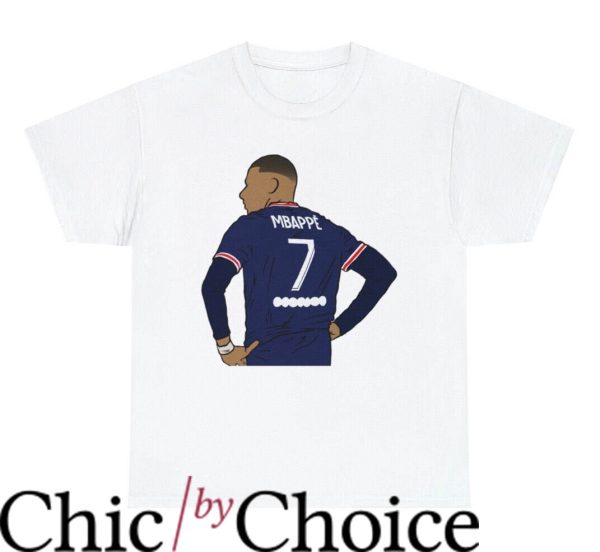 Mbappe Football T-Shirt Kylian Mbappe Back-To World Cup