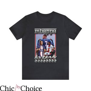 Mbappe Football T-Shirt Kylian Mbappe Football Soccer