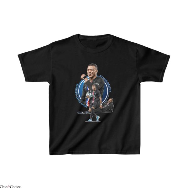 Mbappe Football T-Shirt Kylian Mbappe Soccer Sports