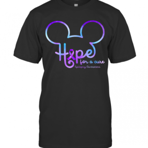 Mickey Hope For A Cure Epilepsy Awareness T-Shirt