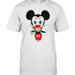 Mickey Mouse Joker Face T-Shirt