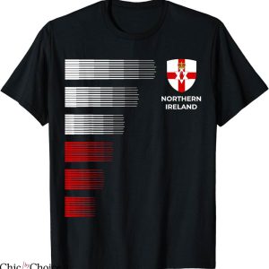 Northern Ireland Retro T-Shirt Flag Emblem Patriotic