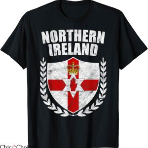 Northern Ireland Retro T-Shirt Proud Heritage Northern Irish