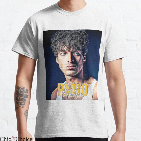 Paolo Nutini T-Shirt Drawing Portrai T-Shirt Music