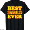 Paolo Nutini T-Shirt Paolo First Name Funny T-Shirt Music